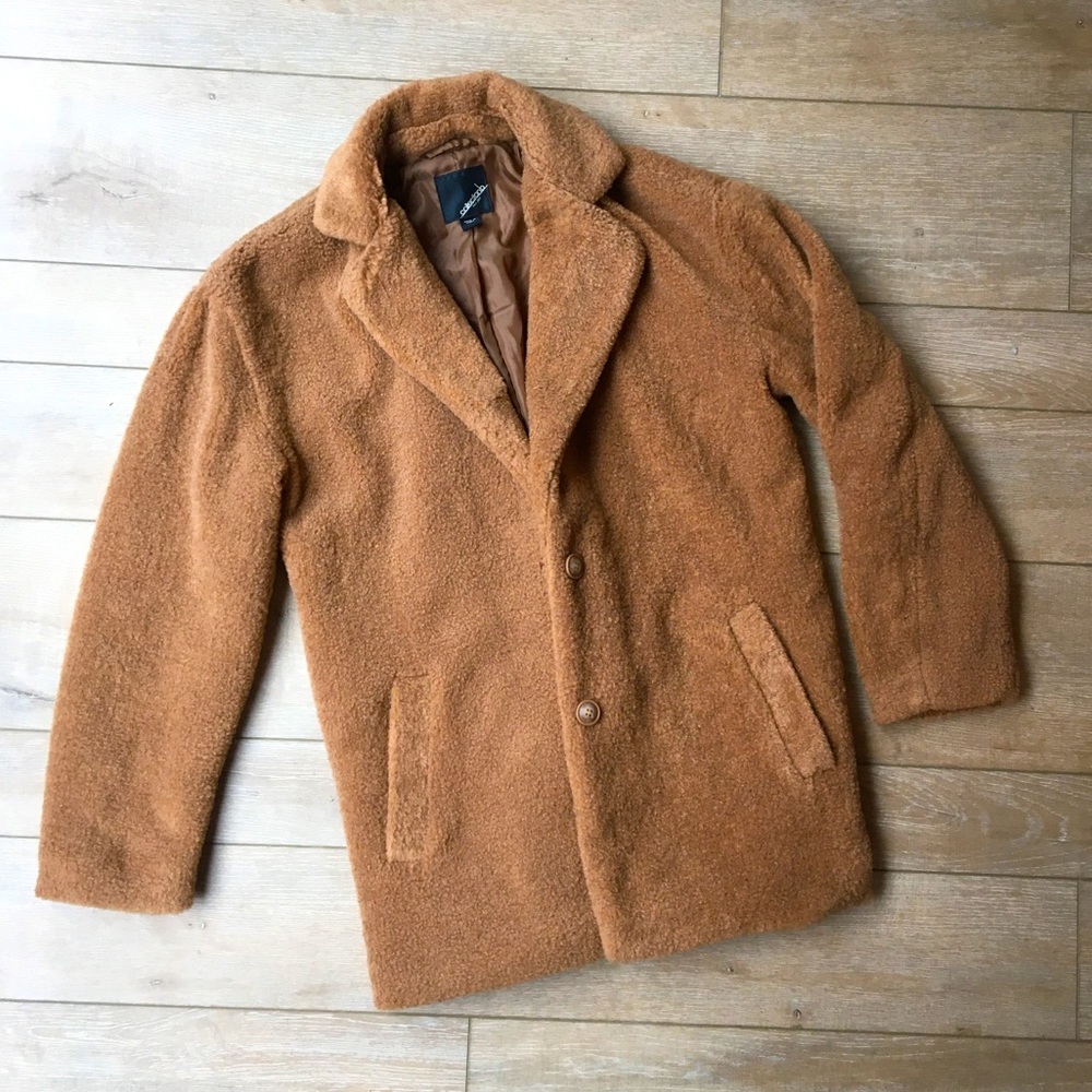 Camel colored TEDDY COAT